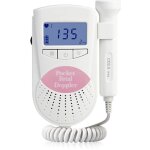 Cardiofr�quencem�tre doppler pour grossesse et b�b�, plage de mesure : 50 � 240 bpm, d�tecteur de fr�quence ...