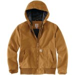 Carhartt - blouson de travail femme washed duck active jacket marron t. xs - 104053 - brn - xs