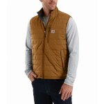 Carhartt - gilet de travail sans manche de travail gilliam vest marron t. xl - 102286 - brn - xl