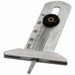 Carivent mesure usure pneu, jauge de profondeur de pneu en acier inoxydable pneu scurit rgle pneu ...