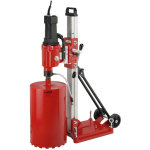 Virax ? carotteuse 350mm pour b�ton arm� ? moteur 2500w ? per�age � eau ? indicateur de centrage ? 50130 ...