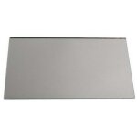Miroir de courtoisie adhesif rectangulaire 12x7cm multicouleur