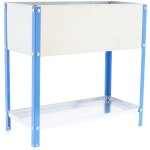 Carr potager simon rack simongarden urban top 85x120x60 bleu galva 200l