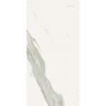 Carrelage aspect marbre claro blanc poli 60x120 cm