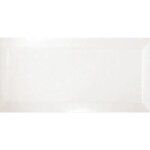 Ribesalbes - carrelage carreaux mtro piraci blanc brillant 10x20 cm