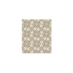 Carrelage gr�s c�rame effet carreau de ciment caprice burgundy 20x20cm 20x20 cm beige - mat - bo�te de ...
