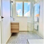 Vives azulejos y gres ? carrelage gr�s c�rame effet carreau ciment 20x20 cm ? blanc et multicolore ? ...