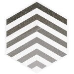 Carrelage mural fa�ence effet carreau metro metro 15x7, 5 cm noir - mat - bo�te de 0. 50 m2