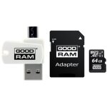 Carte mémoire goodram all in one m1a4 - 0640r12 64 go microsdxc classe 10 uhs - i + le lecteur de carte ... Carte mémoire goodram all in one m1a4 - 0640r12 64 go microsdxc classe 10 uhs - i + le lecteur de carte ...