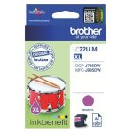 Cartouche brother lc22u magenta pour imprimante jet d'encre