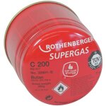 Cartouche de gaz c200 b avec syst�me de s�curit� - 035901 - b - rothenberger