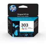 Cartouche hp 303 couleurs pour imprimante jet d'encre