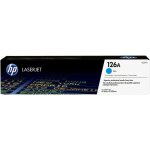 Cartouche de toner cyan hp 126a (ce311a) pour imprimantes laserjet pro cp1025 / cp1025nw