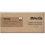 Cartouche de toner pour imprimante actis th - 49a hp, canon, compatible avec hp 49a q5949a, canon crg ...