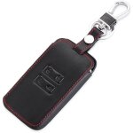 Cas de couverture de cl� de voiture en cuir porte - cl�s pour renault kadjar accessoires de protection ...