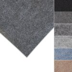 Casa pura - rouleau de feutre aiguillet� ep = 4, 4 mm, isolation acoustique l�g�re, anthracite, 200 x ...
