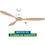 Casafan - ventilateur de plafond dc aeroplan eco blanc / bois