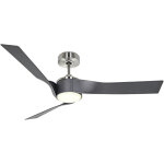 Casafan - ventilateur de plafond �co r�volution bn - gm avec led