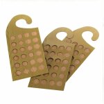 Calicosy - plaquette en bois de cdre pour penderie - lot de 3
