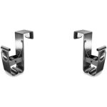 Calicosy - porte torchon en inox pour tiroir - lot de 4 Calicosy - porte torchon en inox pour tiroir - lot de 4