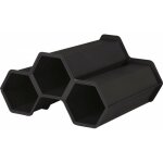 Casier  bouteilles plastique gris anthracite - 34x31x18, 5 cm - eda