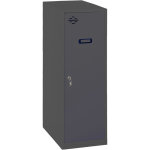 Casier vestiaire metallique petit, 915x300x500 mm, armoire metallique petit, comprend la cl�, anthracite ...