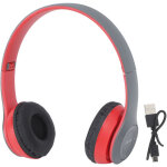 Casque bluetooth p47 bt r�duction de bruit pliable pour sport musique cadeau homme femme rouge