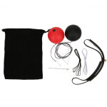 Casque d'entra�nement de boxe avec balle en mousse pu pour am�liorer la vitesse et la forme physique