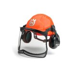Casque forestier husqvarna classic visière grillagée et protecteur d'oreilles Casque forestier husqvarna classic visière grillagée et protecteur d'oreilles