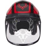 Casque forestier / casque de protection kox edition avec protection auditive et visi�re integral forest ...