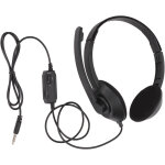 Casque gamer filaire avec micro anti - bruit pour xbox one, pc, t�l�phone - r�duction du bruit, son st�r�o, ...