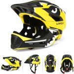 Casque int�gral d�tachable pour enfants 3 - 12 ans - s�curit� renforc�e v�lo, skateboard, patinage � ...