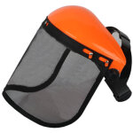Casque de protection foresti�re � visi�re maille int�grale pour d�broussailleuse et taille - haies casque ...