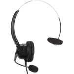 Casque t�l�phonique avec micro ajustable � 330� pour t�l�phone fixe de bureau et centre d'appels, compatible ...