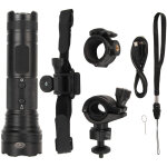 Casque v�lo cam�ra 4k hd �tanche ip66 5 modes lumi�re flash led pour cyclisme camping sport