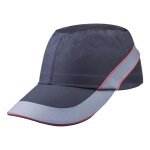 Casquette anti - heurt noir - rouge air coltan delta plus Casquette anti - heurt noir - rouge air coltan delta plus