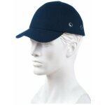 Casquette antiheurt uni noir - taille unique