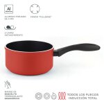 Casserole maxima rouge aluminium 3004 fagor 16x8, 3cm