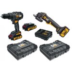 Cat - le kit comprend dx12 + dx31b les caisses et les piles 18v erpillar