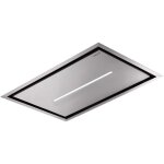 Cata - hotte ilot encastrable isla bennu slim 900 x inox