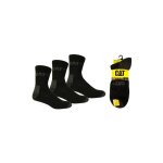 Socquettes de travail caterpillar pack de 3 paires noir 41 - 45