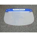 Catu - visiere cran jetable contre les projections avec bandeau elastique reglable (taille unique)