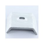 Cavalier etanche epdm 40x25 profil trapézoidale aluminium ral9010 blanc pur - 30 pièces Cavalier etanche epdm 40x25 profil trapézoidale aluminium ral9010 blanc pur - 30 pièces