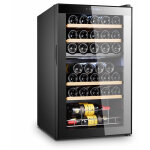 Cave  vin 33 bouteilles double zone livoo gs146