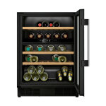 Cave  vin encastrable de service ku9213hg0 n70, double zone, 44 bouteilles