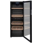 Cave � vin de service 91 bouteilles ? dimensions 48x57, 5x128, 5 cm ? r�gulation �lectronique ? syst�me ...