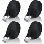 Ccykxa - 1m sangle d'arrimage, 4 pi�ces sangle � cliquet avec boucle de serrage en alliage de zinc pour ...