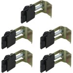 Ccykxa lot de 5 pinces en acier inoxydable, clips de fixation sous �vier de cuisine, accessoires pour ...