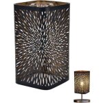 Ccykxa abat - jour creux en m�tal, 12x20cm abat - jours en m�tal, abat - jour r�tro � motif floral pour ...
