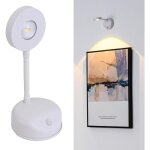 Ccykxa lampe murale sans fil, eclairage tableau led rechargeable, applique a pile?lampe avec d�tecteur ...